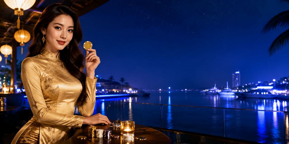 Người dùng tại Nha Trang truy cập nền tảng gee88 trên điện thoại bên bờ biển